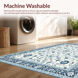 Luxurious Gray Floral Medallion(White)