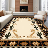 Stylish Low Pile Frontier Design(Beige)
