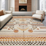 Charming Cozy Chic Geometric Flair(Beige)