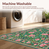 Artistic Maximalist Bloom Motif(Green)