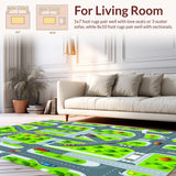 Enchanted Neighborhood Traffic Map(Green)