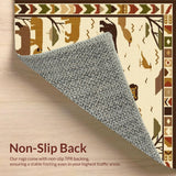 Bright Safari Creatures Fun Design(Beige)