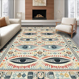 Vibrant Modern Abstract(Beige)