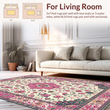 Charming Whimsical Floral Motif(Ivory)