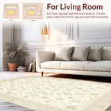 Stylish Distressed Botanical Theme(Beige)