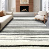 Contemporary Minimalist Stripe Aesthetic(White)