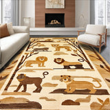 Charming Jungle Themed Decor(Beige)