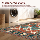 Colorful Modern Lattice Design(Red)