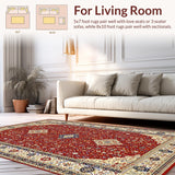 Artful Abstract Neutral Palette(Red)