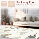 Charming Whimsical Watercolor Bears(Beige)