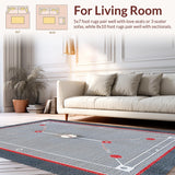 Cheerful Round with Athletic Motif(Gray)