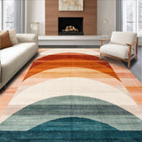 Ultra Soft Area Rug, Non Slip, Stain Resistant, Washable Area Rugs for Living Room, Bedroom, Rustic Earthy Tufted Aesthetic(Beige)