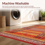 Eclectic Multi Color Braided Style(Red)
