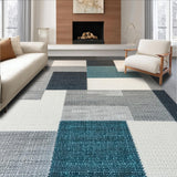 Ultra Soft Area Rug, Non Slip, Stain Resistant, Washable Area Rugs for Living Room, Bedroom, Contemporary Minimalist Bedroom Washable Area Carpet(Gray)