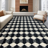 Chic High Contrast Lattice Design(Beige)