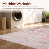 Vintage Floral Tiled Elegance(Pink)