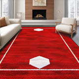 Bold Round Sports Collection Accent(Red)