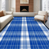 Cozy Gingham Patterned Delight(Blue)