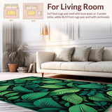 Contemporary Lush Foliage Design(Green)