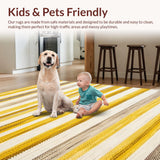 Contemporary Textured Patterned Look(Yellow)