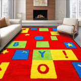 Lively Multicolor Learning Design(Red)