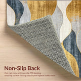 Elegant Textured Ogee Motif(Gold)