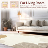 Stylish Area Trendy Minimalist for Any Decor(Beige)