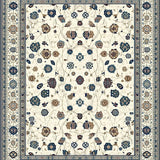 Ultra Soft Area Rug, Non Slip, Stain Resistant, Washable Area Rugs for Living Room, Bedroom, Contemporary Gentle Animal Imagery(Beige)