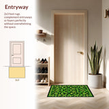 Fresh Springtime Greenery Design(Green)