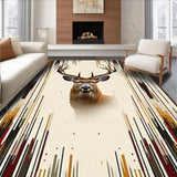 Unique Natural Print Cozy Decor Accent(Beige)