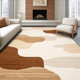 Beige Serenity Area Earthy Brown Accent Easy Care(Beige)