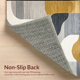 Elegant Swirling Waves in Earthy Hues(Gray)