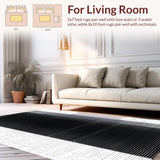 Chic Black White Cow Aesthetic(Black)