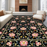 Chic Black and Pink Blossom Style(Black)