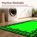 Elegant Green Checkered Design(Green)