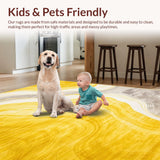 Lively Marbleized Visual Appeal(Yellow)