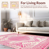 Modern Pink Symmetrical Layout(Pink)