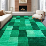 Chic Dark Green Geometric(Green)
