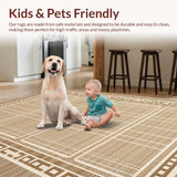 Chic Geometric Earth Tone Design(Beige)