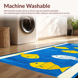 Fun and Colorful Marine Creature Print(Blue)