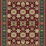 Ultra Soft Area Rug, Non Slip, Stain Resistant, Washable Area Rugs for Living Room, Bedroom, Non Slip Floor(Red)