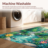 Vibrant Whimsical Castle Motif(Green)