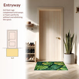 Elegant Earthy Leaf Aesthetic(Green)