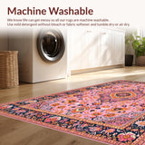 Elegant Vintage Floral Tapestry(Pink)
