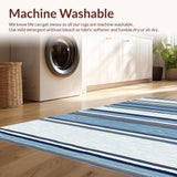 Fresh Modern Linear Wave Design(Blue)