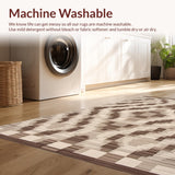 Contemporary Checkered Texture Appeal(Beige)