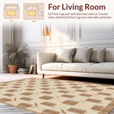 Contemporary Abstract Symmetrical Theme(Beige)