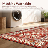 Cozy Modern Medallion Design(Red)