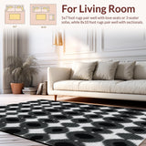 Bold Striped Geometric Statement(Black)