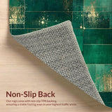 Artistic Subtle Linear Motif(Green)